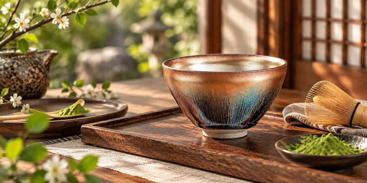 Handmade Jianzhan & Tenmoku Matcha Bowls