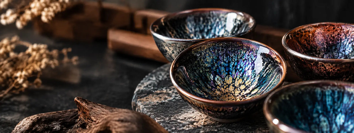 Handmade   Jianzhan   &   Tenmoku  Tea Cups