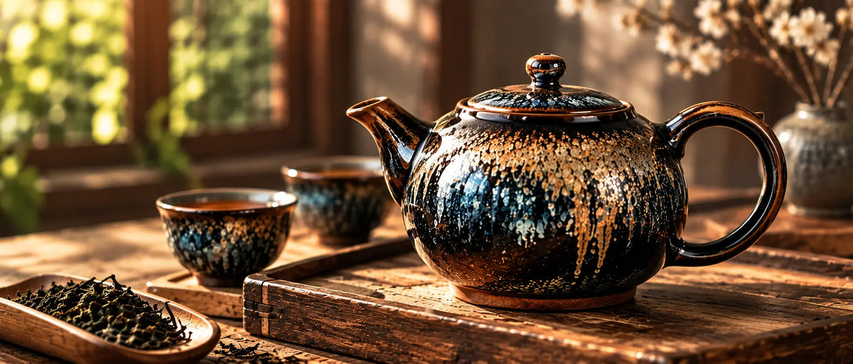Handmade   Jianzhan   &   Tenmoku   Teapots
