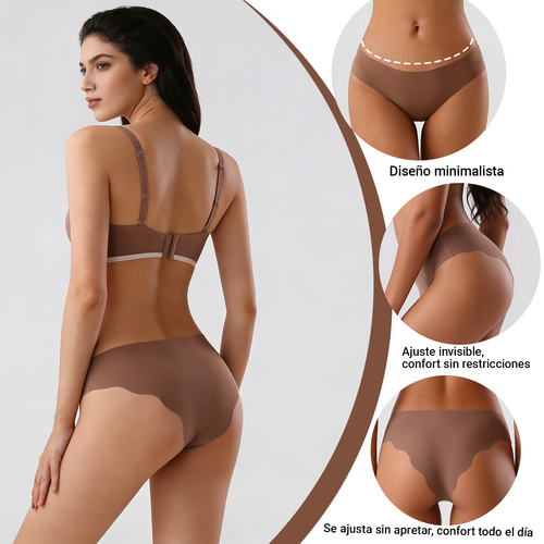 Curvaya™ Wireless Full Coverage Comfort Bra for Curvy Women